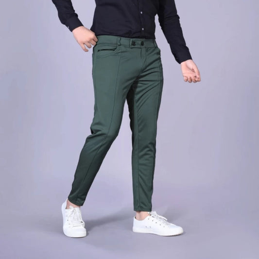 Stylish Double Button Design Track Pants for Mens Wear - HackStar