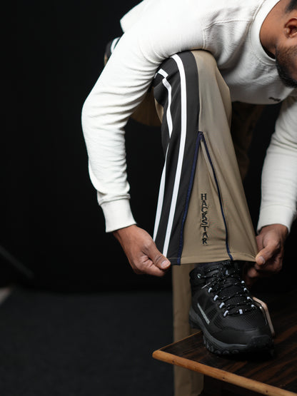 Hackstar Men’s Straight Fit Bootcut Lower | Imported NS Terry Track Pant