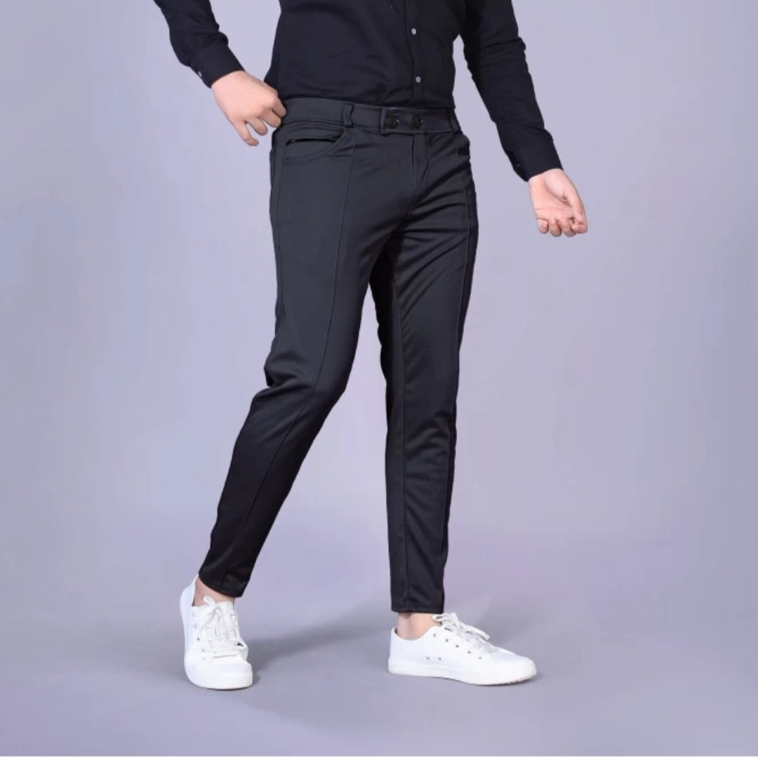 Stylish Double Button Design Track Pants for Mens Wear - HackStar